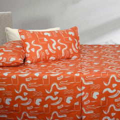 UAE-Abstract T-200 Bed Sheet Set