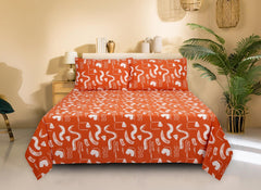 UAE-Abstract T-200 Bed Sheet Set