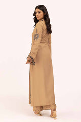 UAE -2 Piece Unstitched Embroidered Karandi Suit AT-42003