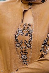 UAE -2 Piece Unstitched Embroidered Karandi Suit AT-42003