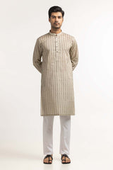 UAE -Beige Styling Kurta KR-STY24-057