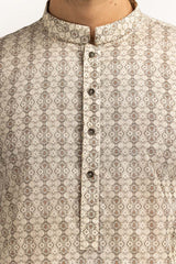 UAE -Beige Styling Kurta KR-STY24-057