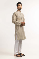UAE -Beige Styling Kurta KR-STY24-057