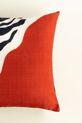 UAE-Black Waves Digital Printed Cushion Cover