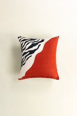UAE-Black Waves Digital Printed Cushion Cover
