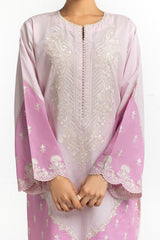UAE-Cambric Embroidered Shirt And Trouser IPST-44586