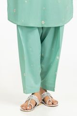 UAE-Cambric Embroidered Shirt And Trouser IPST-44599