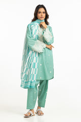 UAE-Cambric Embroidered Shirt And Trouser IPST-44599