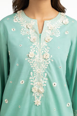 UAE-Cambric Embroidered Shirt And Trouser IPST-44599