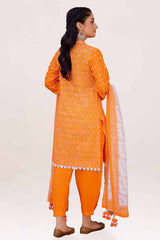UAE -3PC Unstitched Printed Lawn Suit with Lacquer Printed Lawn Dupatta CL-42242 B