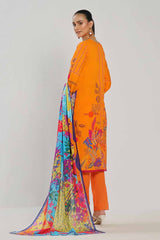 UAE -3 Piece Unstitched Printed Lawn Suit CLP-42204