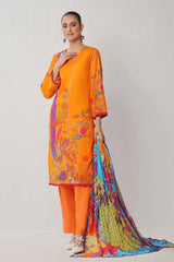 UAE -3 Piece Unstitched Printed Lawn Suit CLP-42204