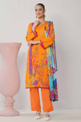 UAE -3 Piece Unstitched Printed Lawn Suit CLP-42204