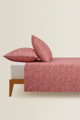 UAE-Coral Spice T-200 Bed Sheet Set