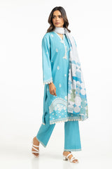 UAE-Cotton Silk Printed Dupatta IPD-44621