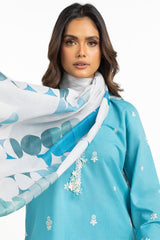 UAE-Cotton Silk Printed Dupatta IPD-44621