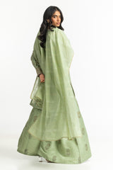 UAE-Cotton Zari Embellished Dupatta IPD-44661