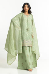 UAE-Cotton Zari Embellished Dupatta IPD-44661