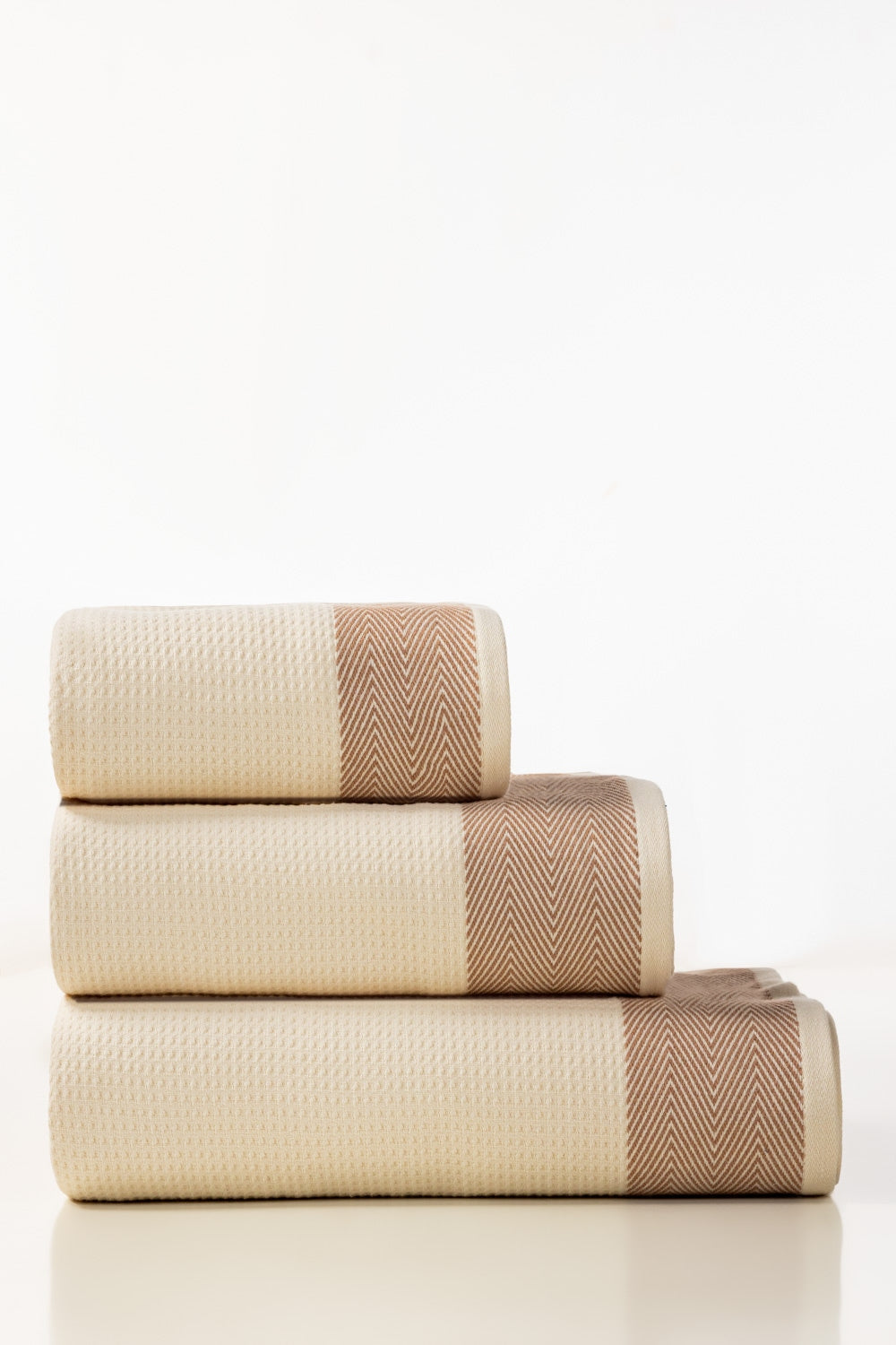 UAE-Cream Waffle Towel 25