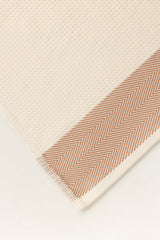 UAE-Cream Waffle Towel 25