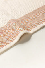 UAE-Cream Waffle Towel 25