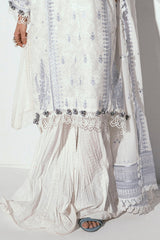 UAE -3 Piece Unstitched Embroidered Printed Denting Lawn Suit DN-42050