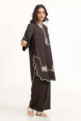 UAE-Dobby Embroidered Co-Ord Set IPST-44362