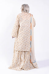 UAE -1 Piece Unstitched Printed Lawn Shirt SL-52034