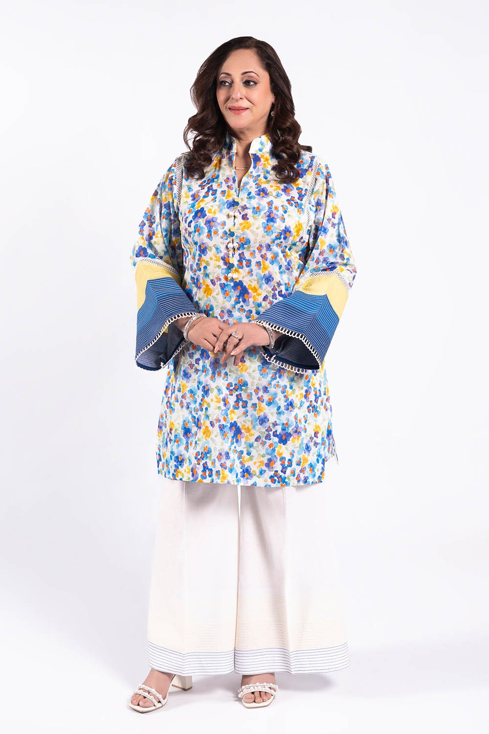 UAE -1 Piece Unstitched Printed Lawn Shirt SL-52033