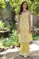 UAE -2 Piece Unstitched Embroidered Lawn Shirt with Dyed Trouser TL-52088