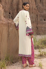 UAE-2 Piece Unstitched Embroidered Self Jacquard Suit
