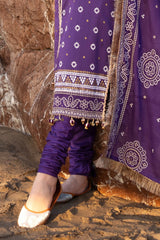 UAE -3 Piece Unstitched Embroidered Lawn Suit CL-52169