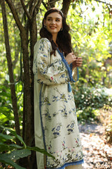 UAE -2 Piece Unstitched Embroidered Lawn Suit TL-52087