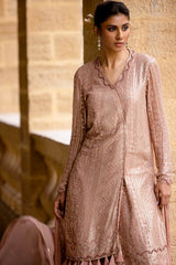 UAE -3 Piece Unstitched Embroidered Chiffon Suit with Embroidered Chiffon Dupatta FE-52132