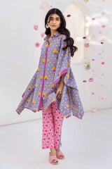 UAE -2PC Printed Cambric Unstitched Suit TCN-32007