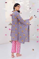 UAE -2PC Printed Cambric Unstitched Suit TCN-32007