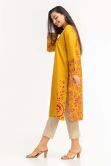 UAE -1Pc Dyed Cambric Screen Printed Kurti GLS-23-110