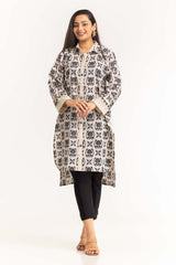 UAE -1Pc Dyed Cambric Screen Printed Kurti GLS-23-112