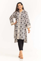 UAE -1Pc Dyed Cambric Screen Printed Kurti GLS-23-112
