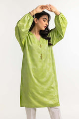 UAE -Dyed Self Jacquard Embelished Shirt GLS-24-47