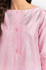 UAE -Foil Print Slub Shirt GLW-22-62