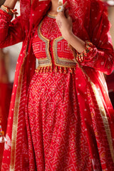 UAE -3 Piece Unstitched Gold Printed Lawn Suit CL-52484 B