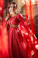 UAE -3 Piece Unstitched Gold Printed Lawn Suit CL-52484 B
