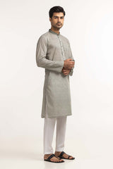 UAE -Green Embroidered Kurta KR-EMB24-035