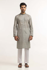UAE -Green Embroidered Kurta KR-EMB24-035
