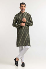 UAE -Green Styling Kurta KR-STY24-052