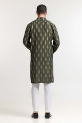 UAE -Green Styling Kurta KR-STY24-052
