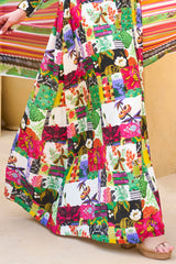 UAE -3 Piece Unstitched Printed Pure Bamboo Silk Suit with Printed Chiffon Dupatta BS-52004