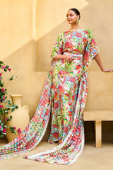 UAE -3 Piece Unstitched Printed Pure Bamboo Silk Suit with Printed Silk Dupatta BS-52003