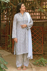 UAE -1PC Lawn Unstitched Printed Fabric SL-32029